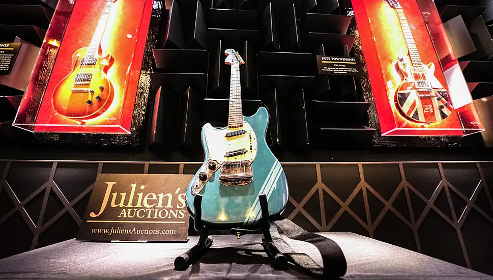 Kurt Cobain’s Smells Like Teen Spirit Guitar To Go Under The Hammer