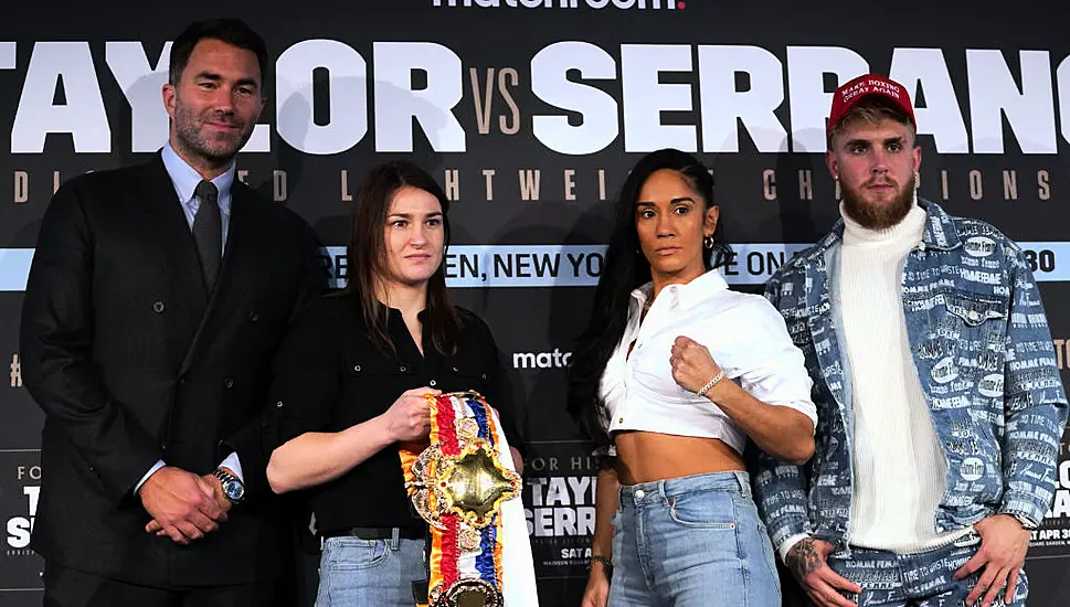 Katie Taylor-Amanda Serrano One Of Biggest Fights Of All Time, Says Eddie Hearn