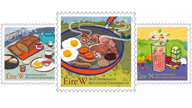 An Post Unveils New Stamps Celebrating Irish Breakfasts