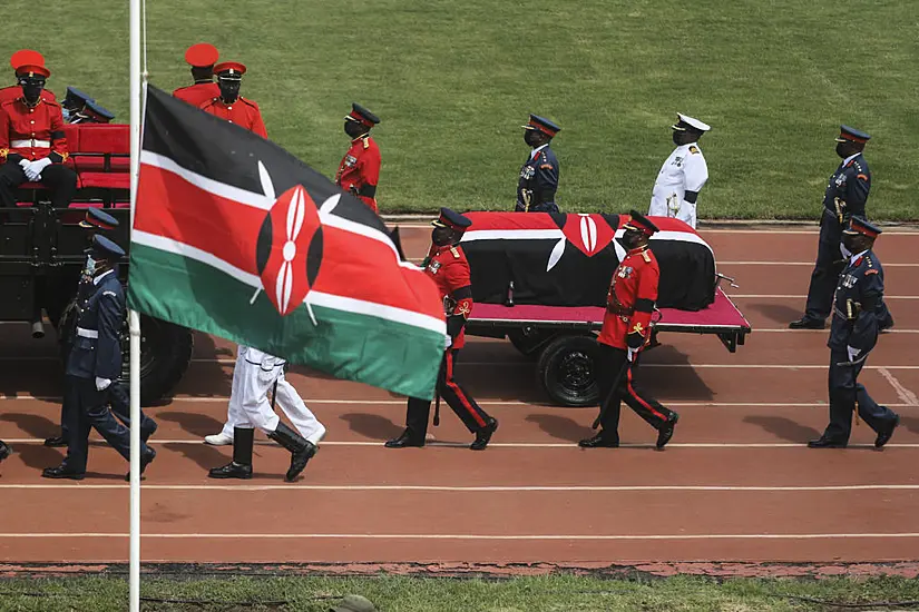 African Leaders Join Mourners At Funeral Of Former Kenyan President