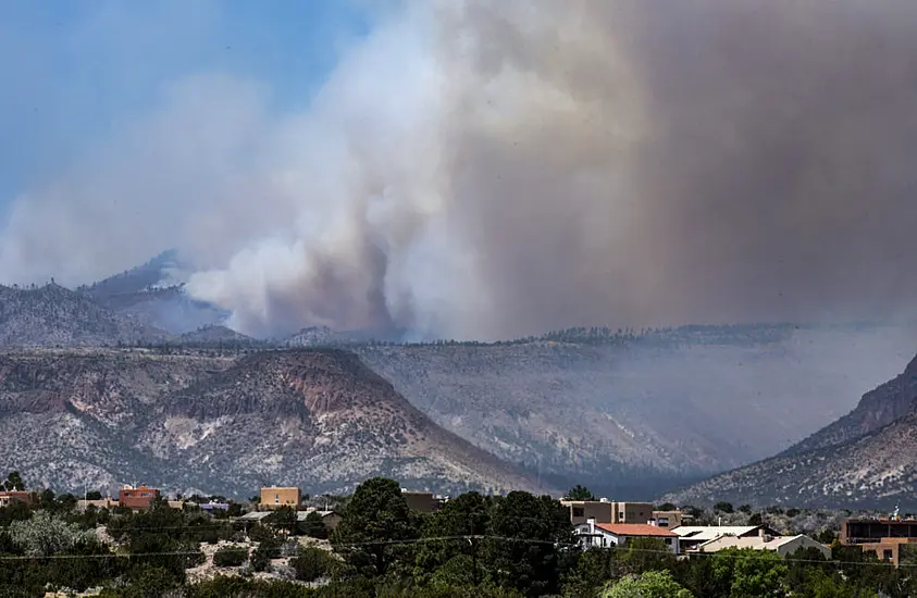 Firefighters Battling New Mexico Blaze Brace For Windy Conditions