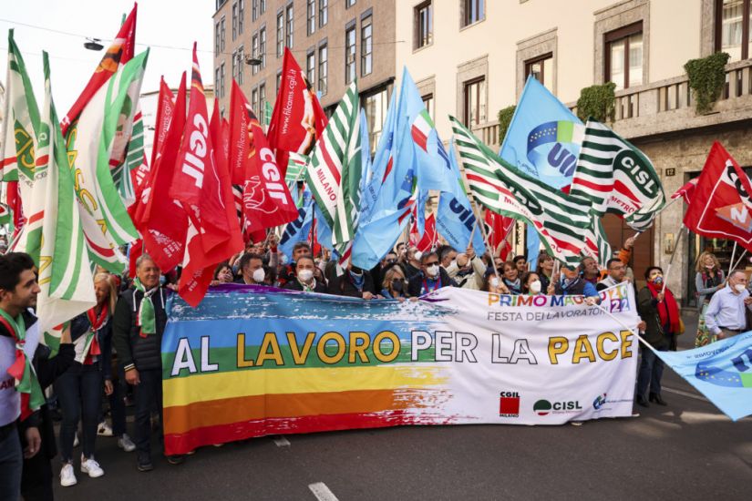 May Day Rallies In Europe Honour Workers And Protest At Governments