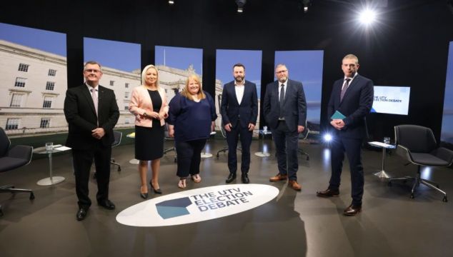 Party Leaders Clash Over Border Poll And Ni Protocol In Tv Election Debate