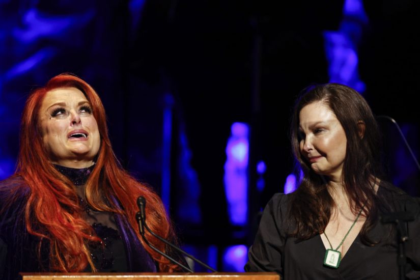Tears As The Judds Join Country Music Hall Of Fame Day After Death Of Naomi Judd