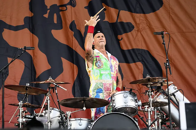 Red Hot Chili Peppers Honour Foo Fighters’ Drummer At Jazz Fest