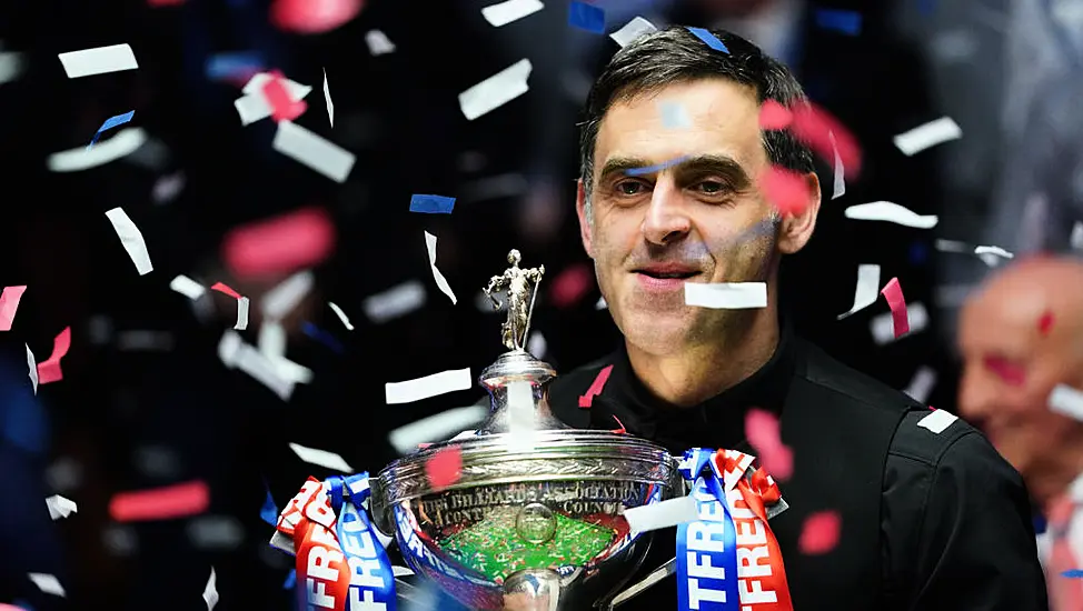 Ronnie O’sullivan Wraps Up A Seventh World Championship Success