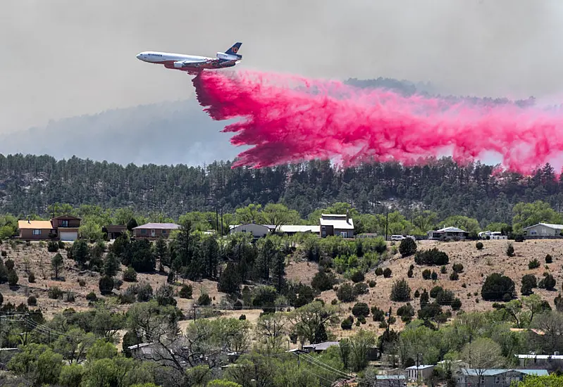 Strong Winds Could Push New Mexico Fire Toward Mountain Town Of Las Vegas