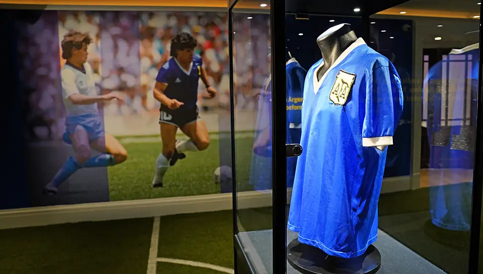 Diego Maradona’s ‘Hand Of God’ Shirt Sells For €8.4 Million At Auction