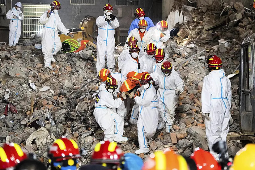 More Than 50 Dead In China Building Collapse As Search For Survivors Ends