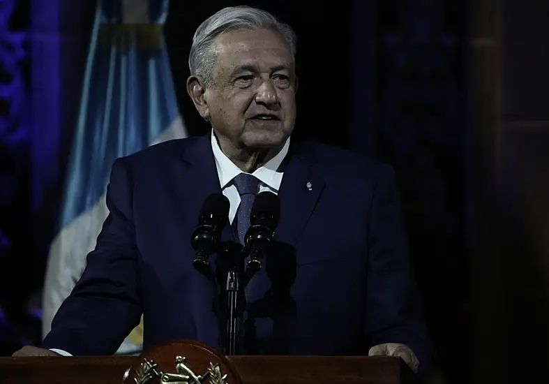 Mexican Leader Criticises Us On Tour Of Central America