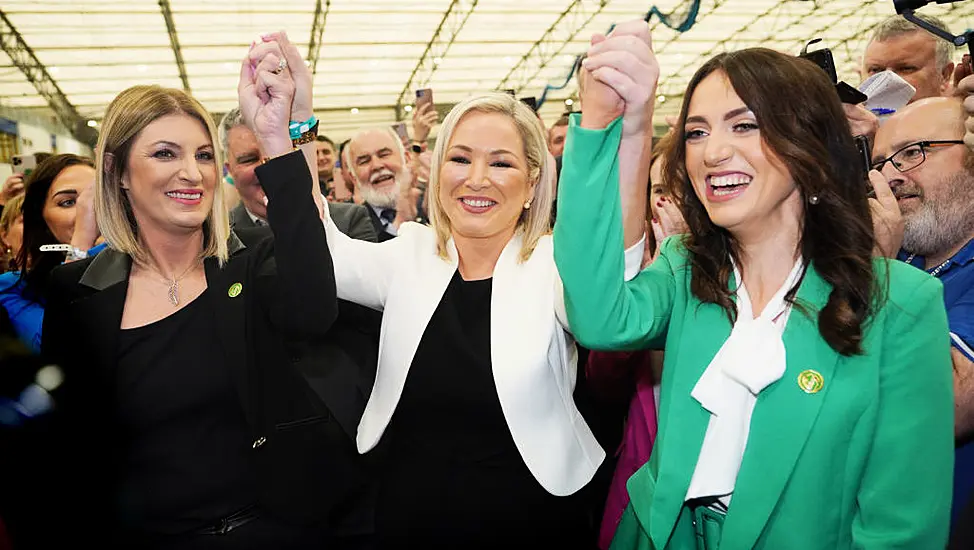 Sinn Féin's Michelle O'neill Re-Elected In Mid-Ulster