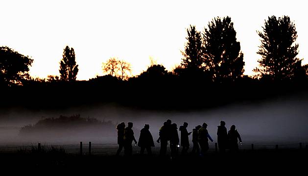 Thousands Across The Country Take Part In Darkness Into Light 2022