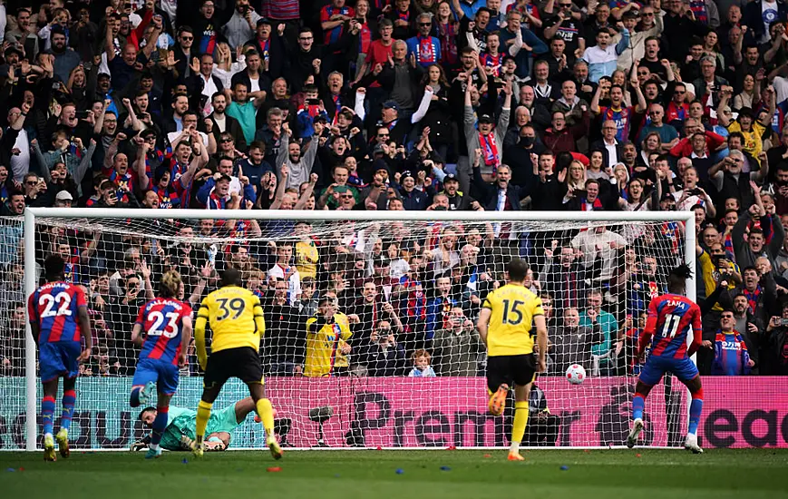 Crystal Palace Beat Watford To Send Hornets Back To The Championship