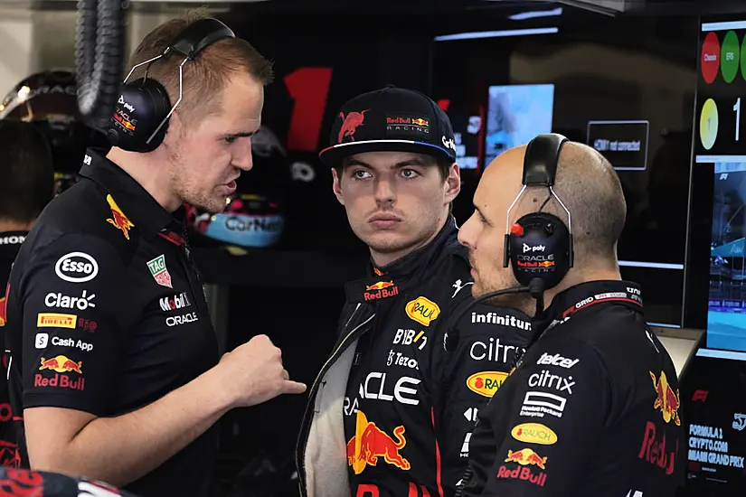 Max Verstappen Spins Off As Red Bull Team-Mate Sergio Perez Tops Miami Practice