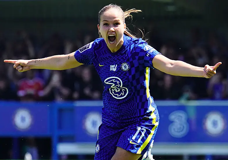 Chelsea Clinch Third Straight Wsl Title With Come-From-Behind Win Over Man Utd