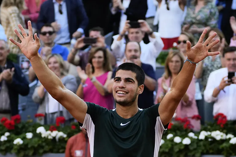 Teenager Carlos Alcaraz Hailed ‘Best Player In World’ After Winning Madrid Open