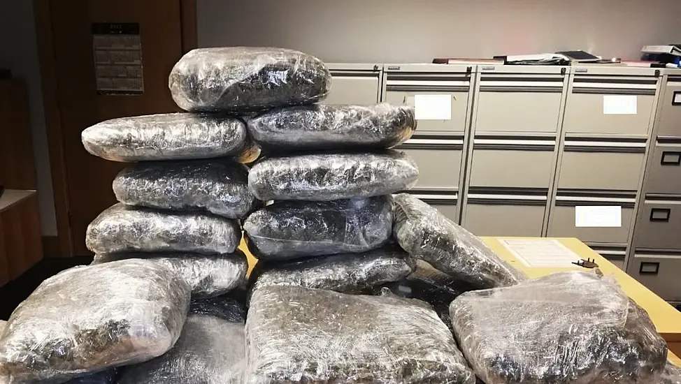 Two People Arrested As Gardaí Seize Cannabis Worth €400K In Cork