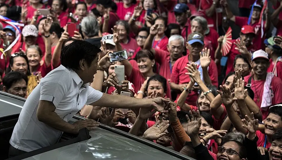 Philippines Election Winner Marcos Tells World To Judge Him By Actions, Not Family's Past