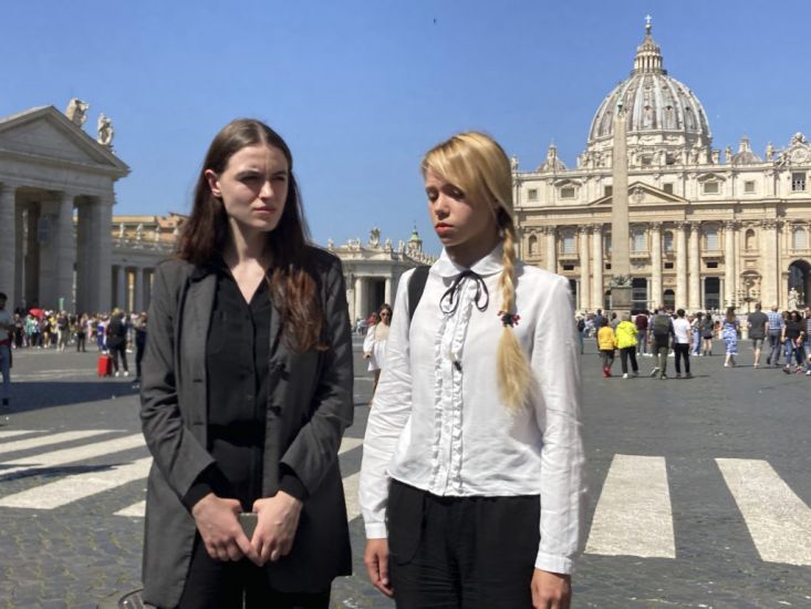 Wives Of Mariupol Soldiers Tell Pope: ‘You Are Our Last Hope’