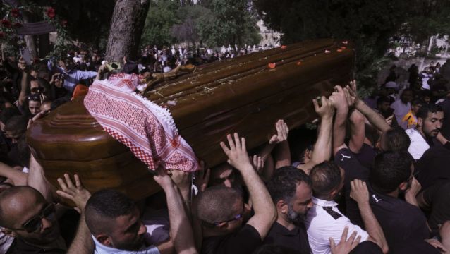Pallbearers Drop Journalist’s Coffin As Israeli Police Hit Mourners With Batons