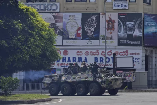 Protesters Demand Arrest Of Former Sri Lankan Pm Over Attack