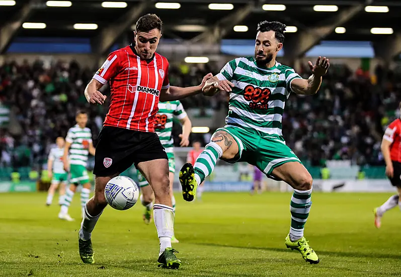 Shamrock Rovers Sink Derry In Top-Two Battle