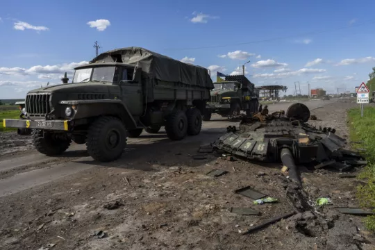 Ukraine Says Russian Troops Are Withdrawing From Around Kharkiv