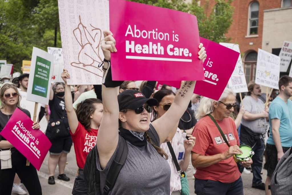 ABD'de kürtaj hakları destekçileri toplandı