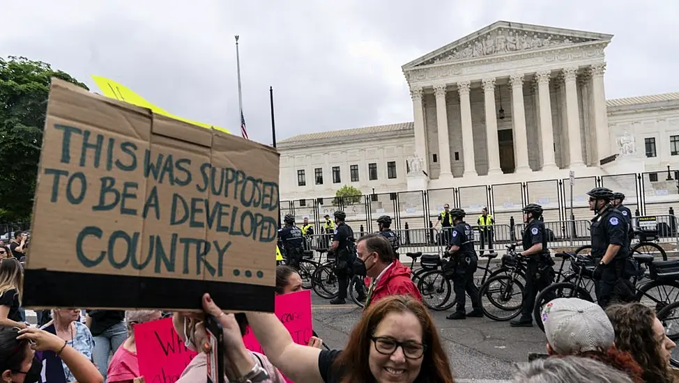 Tens Of Thousands Join Us Protests In Support Of Abortion Rights