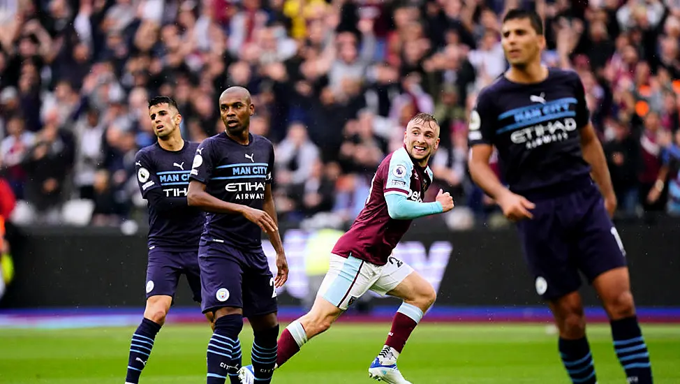 Jarrod Bowen Dents Manchester City Title Push As West Ham Hold Champions To Draw