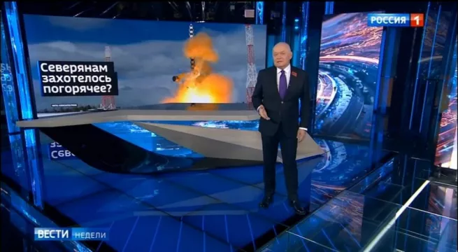 Russian Presenter Who Simulated Nuclear Attack On Ireland Responds To Taoiseach Comments