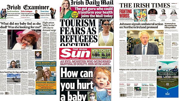 Laois Nationalist — What the papers say: Tuesday's front pages - Vimarsana News
