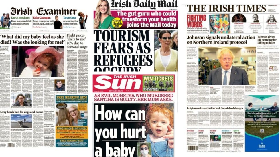 What The Papers Say: Tuesday’s Front Pages