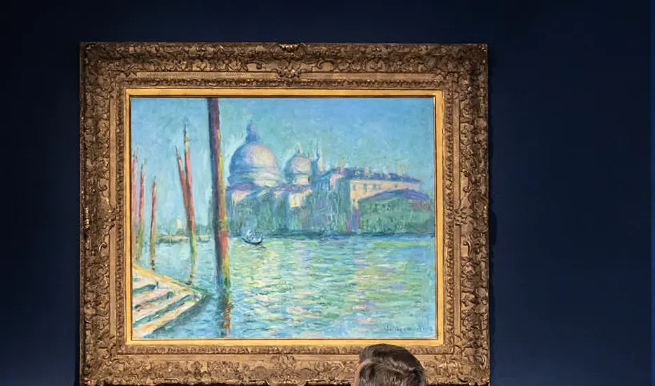 Monet’s Le Grand Canal Et Santa Maria Della Salute Sells For Record $56 Million