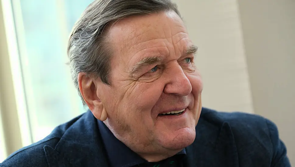 Former German Chancellor Schroeder Says Ukraine Grain Deal May Pave Way For Ceasefire