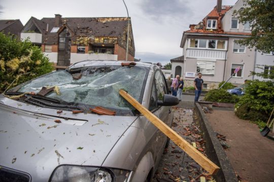 Dozens Injured After Tornado Smashes Into German City