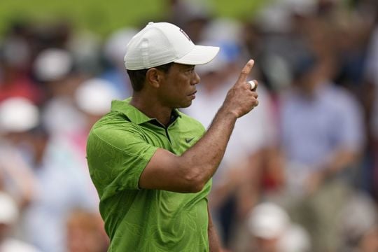 Tiger Woods’ Bid To Play His Way Into Contention At Us Pga Comes To Watery End