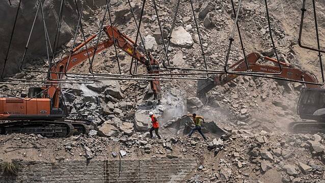 Nine More Bodies Found In Kashmir Tunnel Collapse