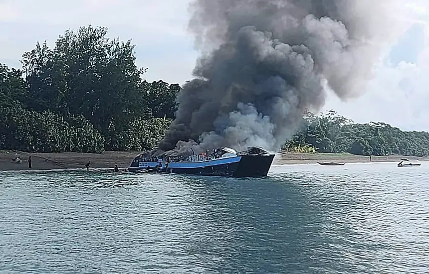 Seven Dead And More Than 120 Rescued From Water After Ferry Fire In Philippines