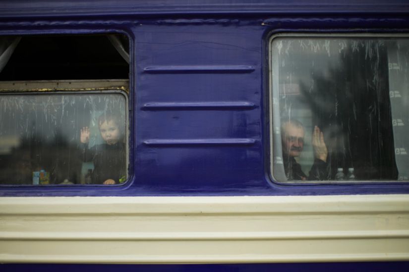 Civilians Fleeing Ukraine’s East Say Russian Forces Have ‘Ruined Everything’