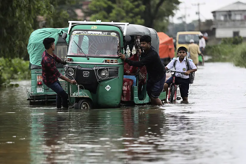 Deluges Of Rain Flood Parts Of India And Bangladesh