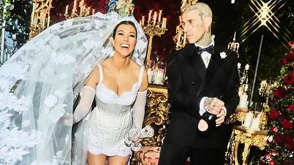 Kourtney Kardashian Adds Barker To Name On Instagram Following Italian Wedding