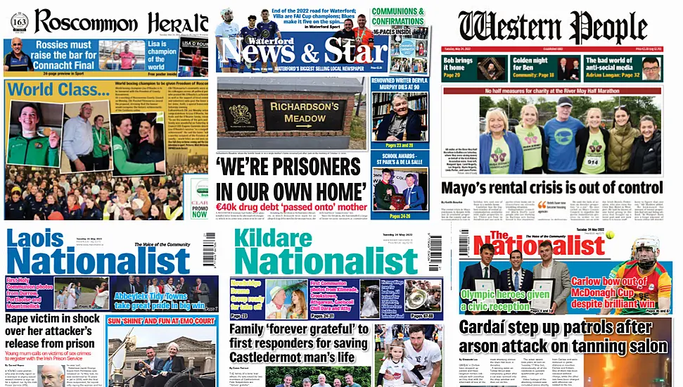 What The Regional Papers Say: Rental Crisis Out Of Control, Gardaí Step Up Patrols In Carlow