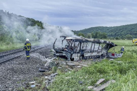 Several Injured In Train And Bus Collision In Southern Germany