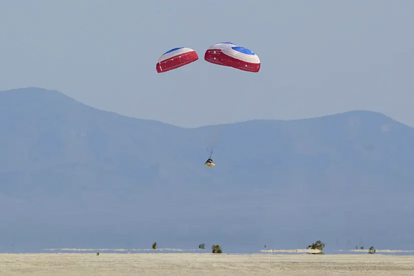 Boeing Capsule Returns To Earth After Test Trip To International Space Station