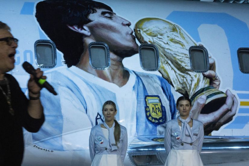 Flying Museum Honours Diego Maradona