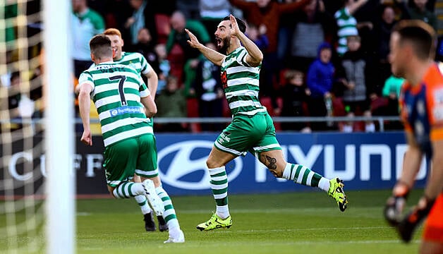 Shamrock Rovers Push Eight Clear With Win Over Shelbourne