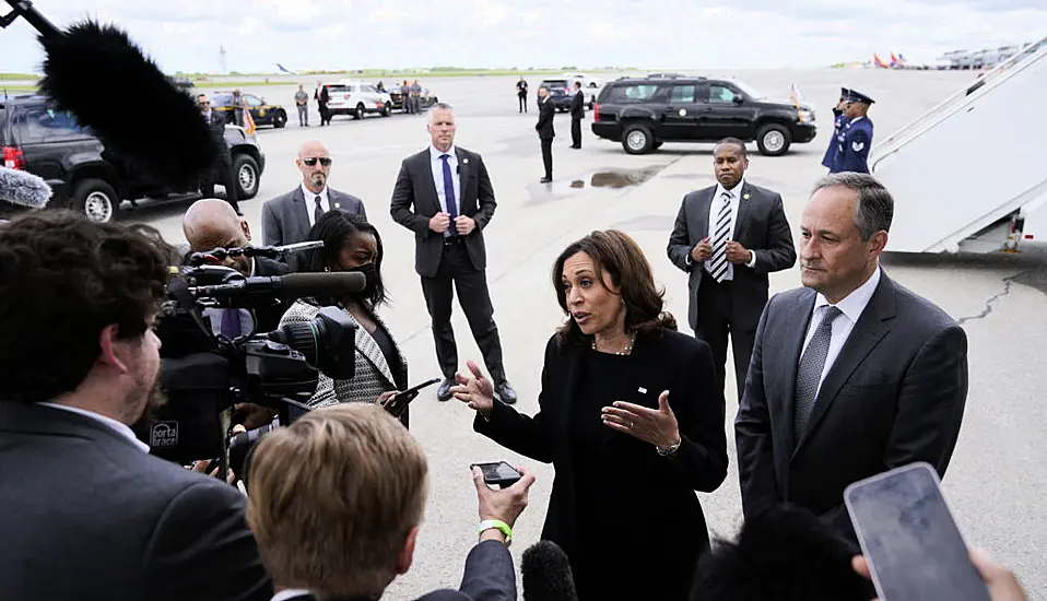 Kamala Harris Calls For Assault Weapons Ban After Buffalo And Texas Shootings