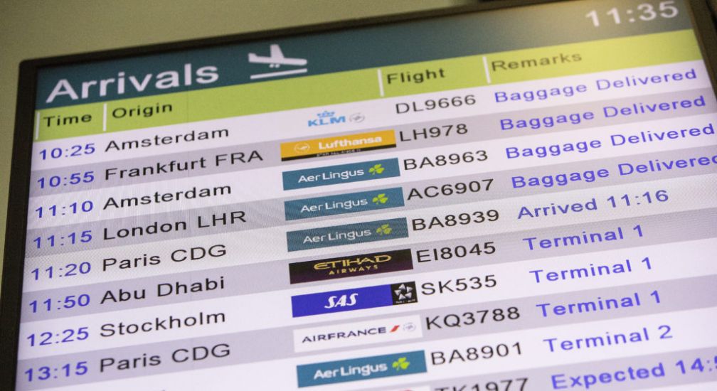 Over 1.3 Million Passengers Arrived In Ireland During November