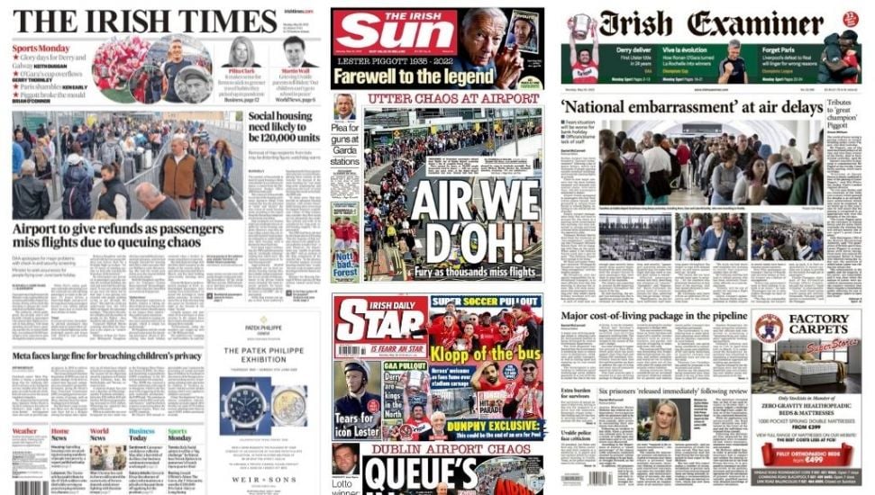 What The Papers Say: Monday's Front Pages